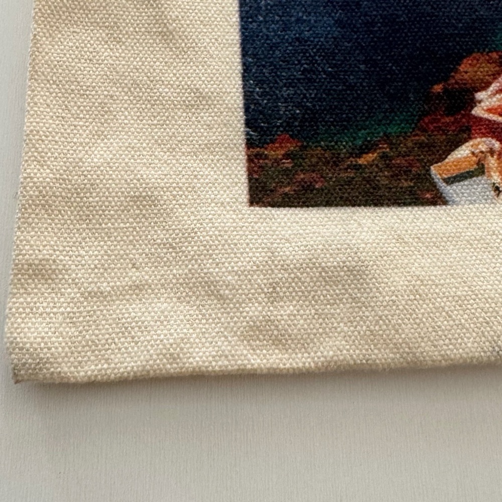 Santorini Canvas Tote Bag - Picture 4 of 6